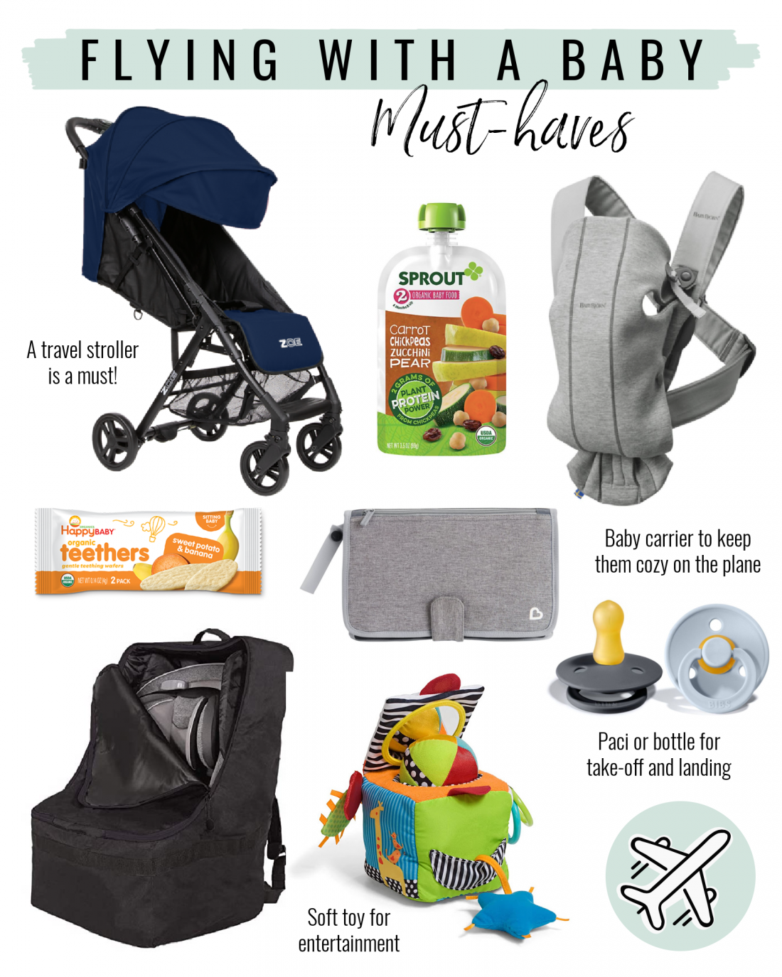 Baby travel 2024 must haves