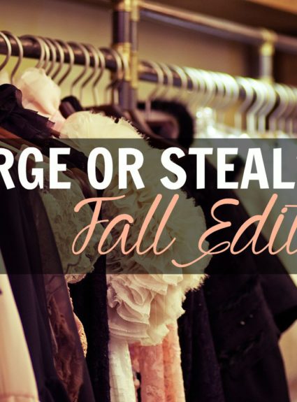 Splurge vs. Steal: Fall Edition