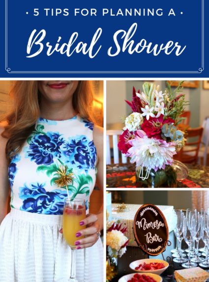 5 Tips for Planning a Bridal Shower