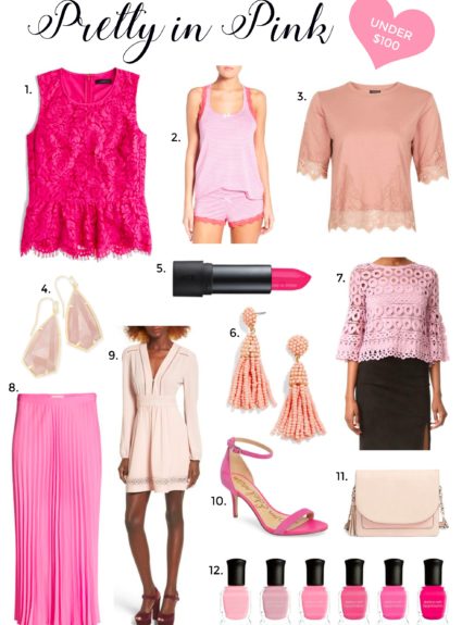 Pretty in Pink: Under $100