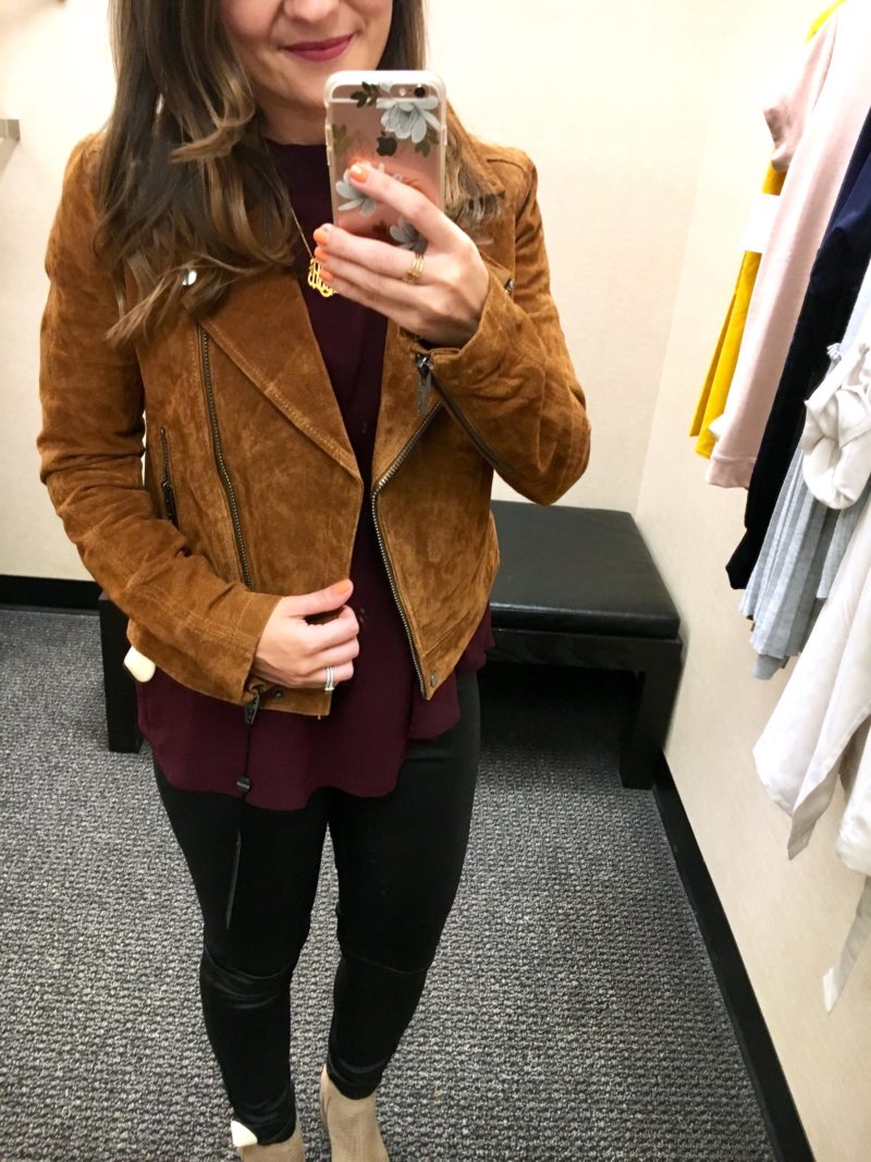 blanknyc suede jacket