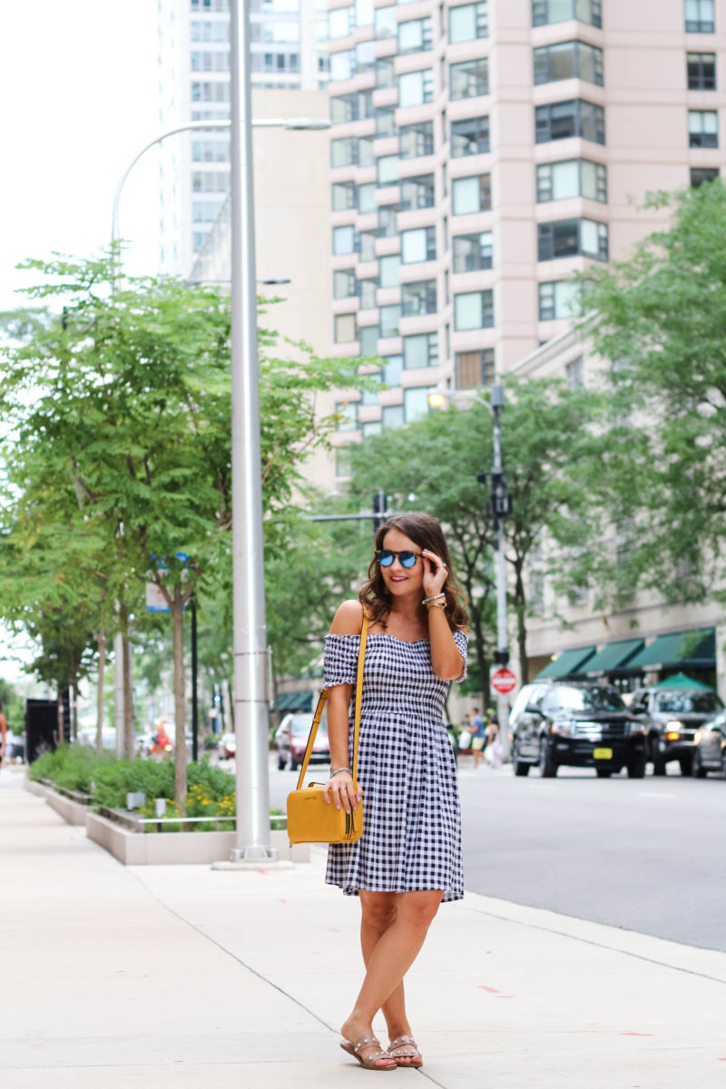 Black + White Gingham Dress - Medicine & Manicures