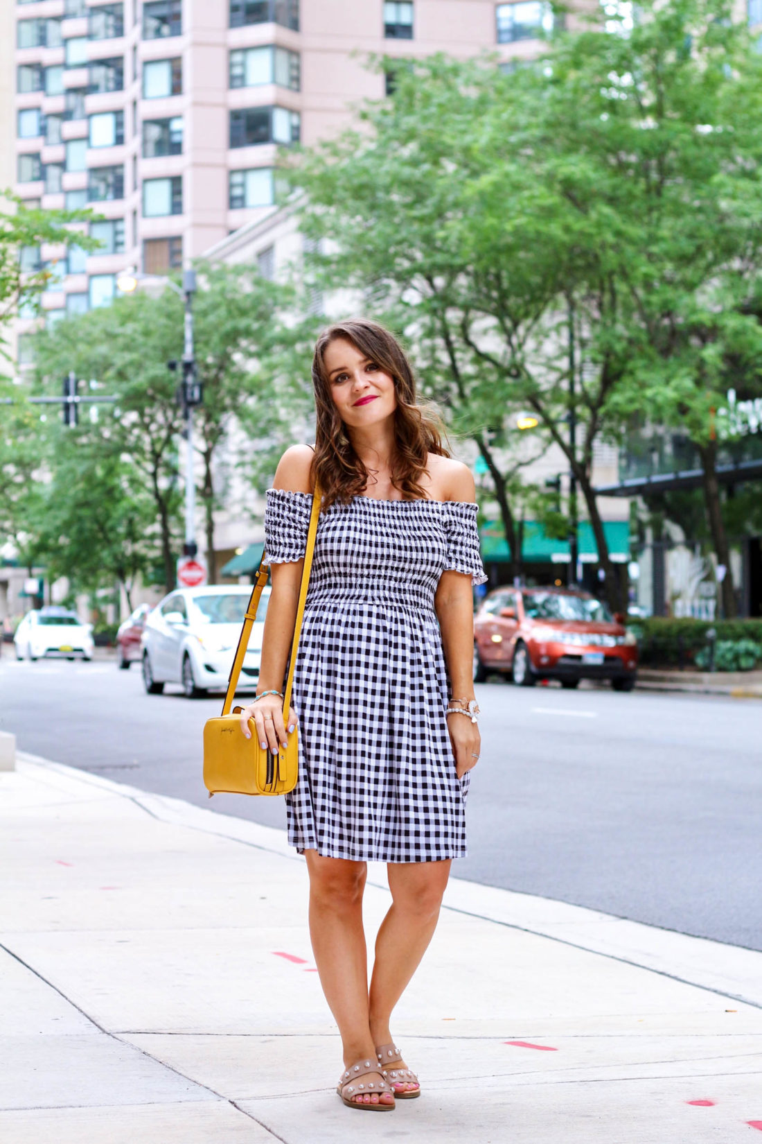 Black + White Gingham Dress - Medicine & Manicures