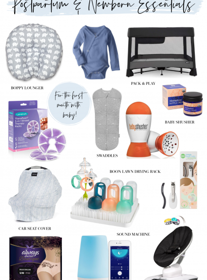 Postpartum + Newborn Essentials