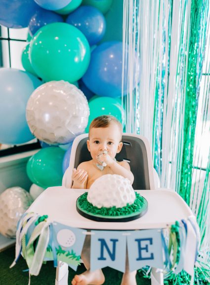 Porter’s Hole-In-One First Birthday Party