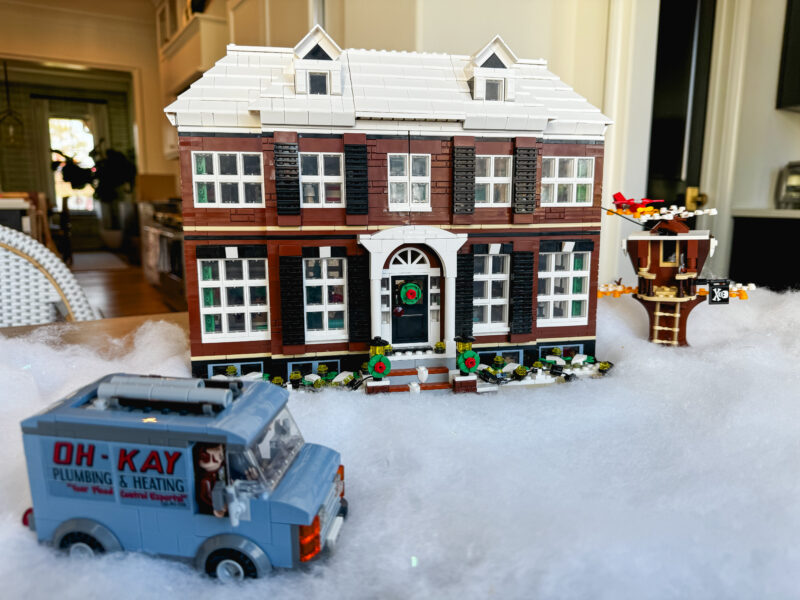 home alone lego house